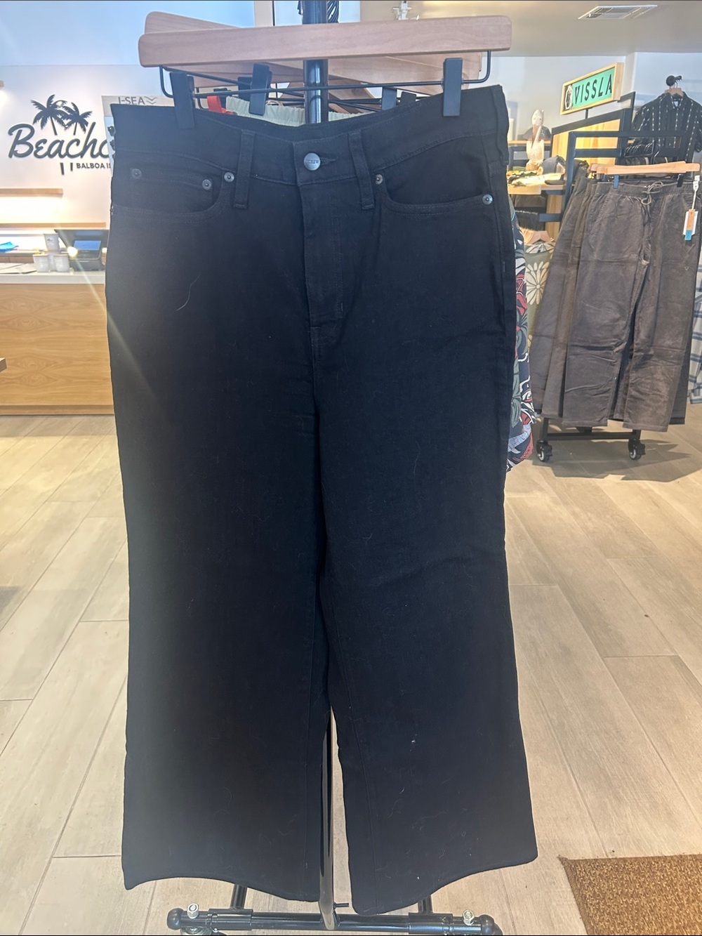 J Crew wide leg jean
